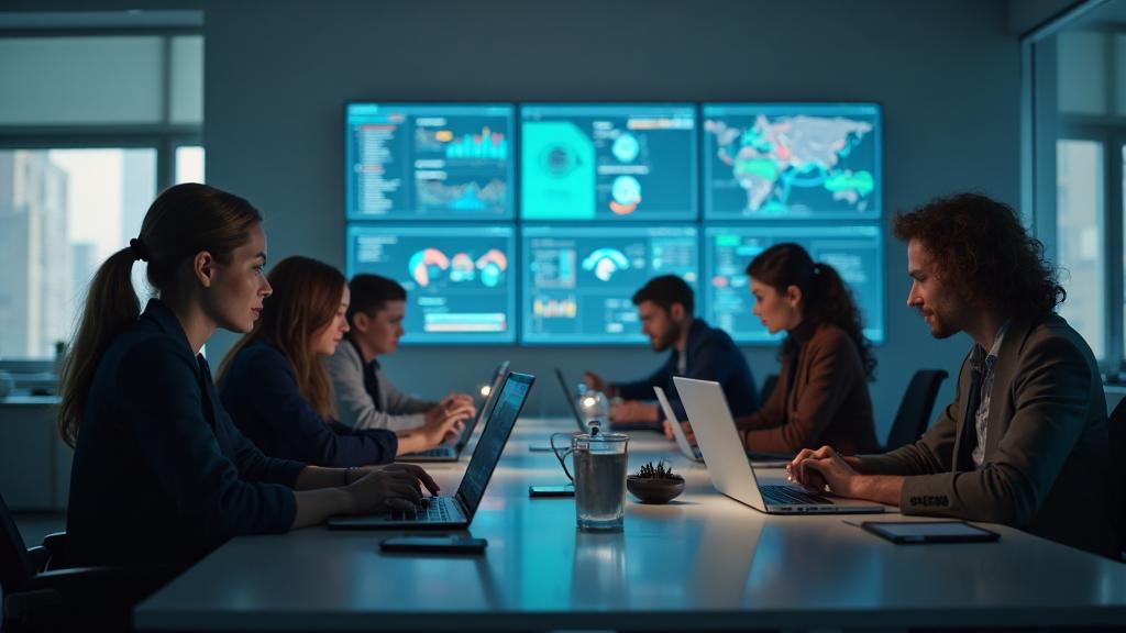 Team collaboration on AI projects